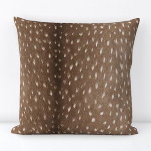 New Velvet Faux Deer Hide, Birthday Gift, Indoor Upholstery Grade, Cabin Lodge